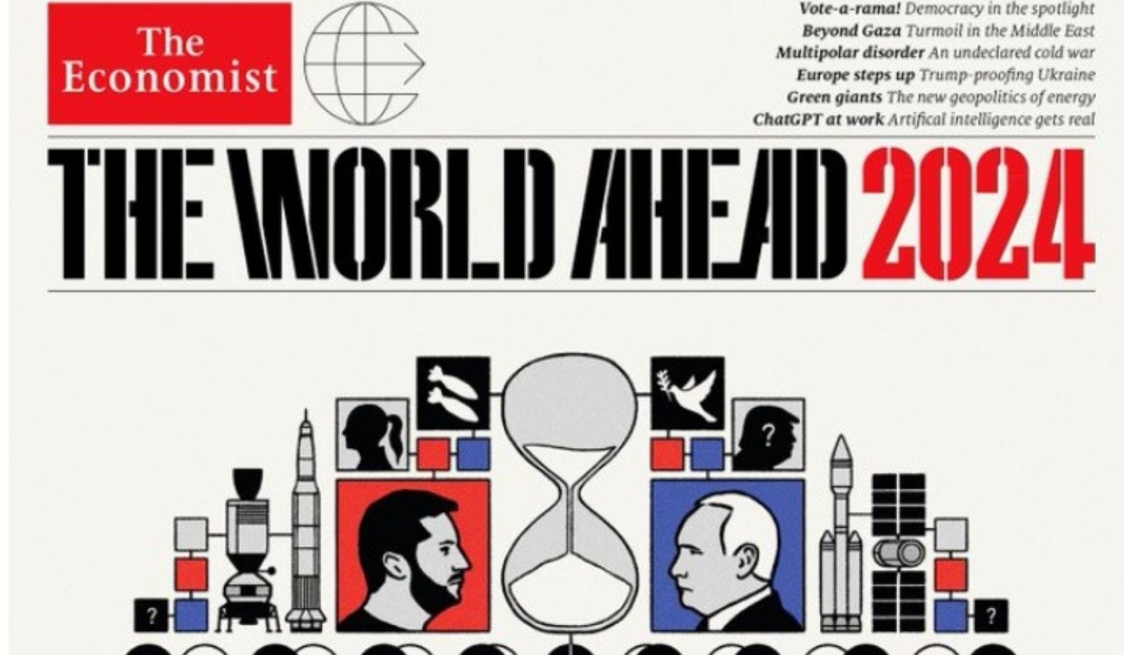 The Economist 2024 kapağını yayınladı, komplo teorileri havada uçuştu